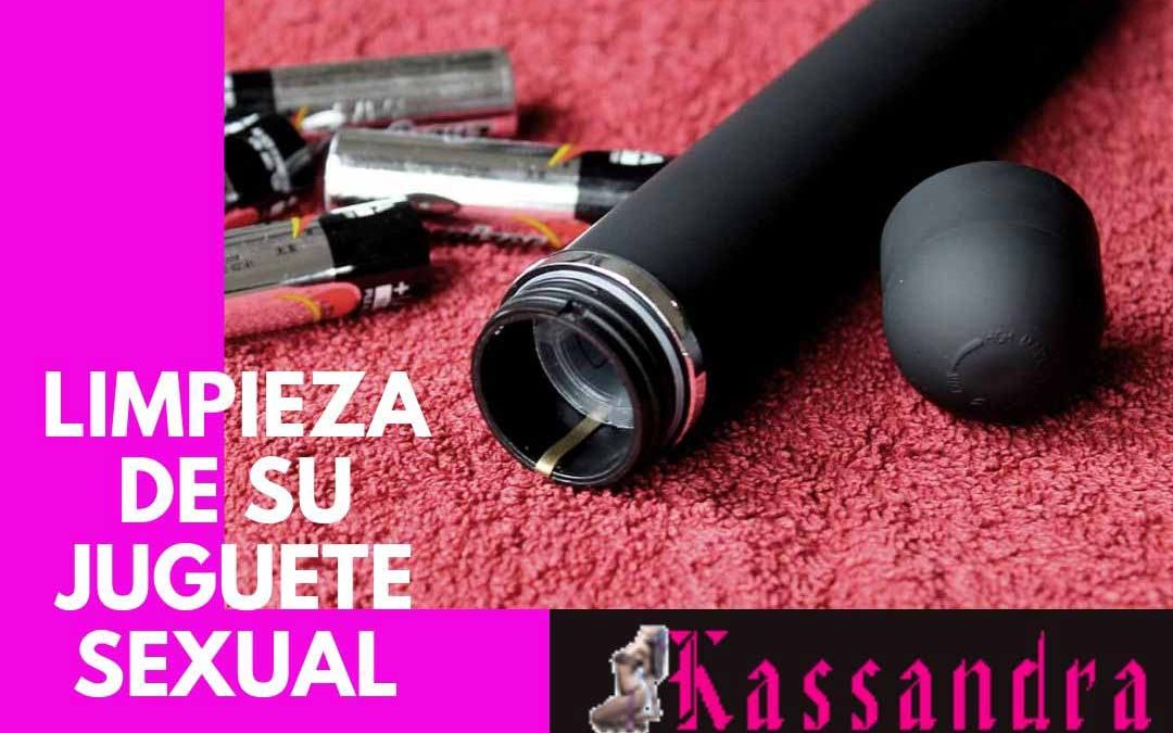 Limpieza de su Juguete Sexual